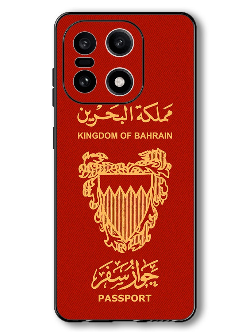 Theodor Case Compatible with OnePlus 15 6.78 Inch Protection Shockproof Bumper Cover Bahrain Passport - Image 1